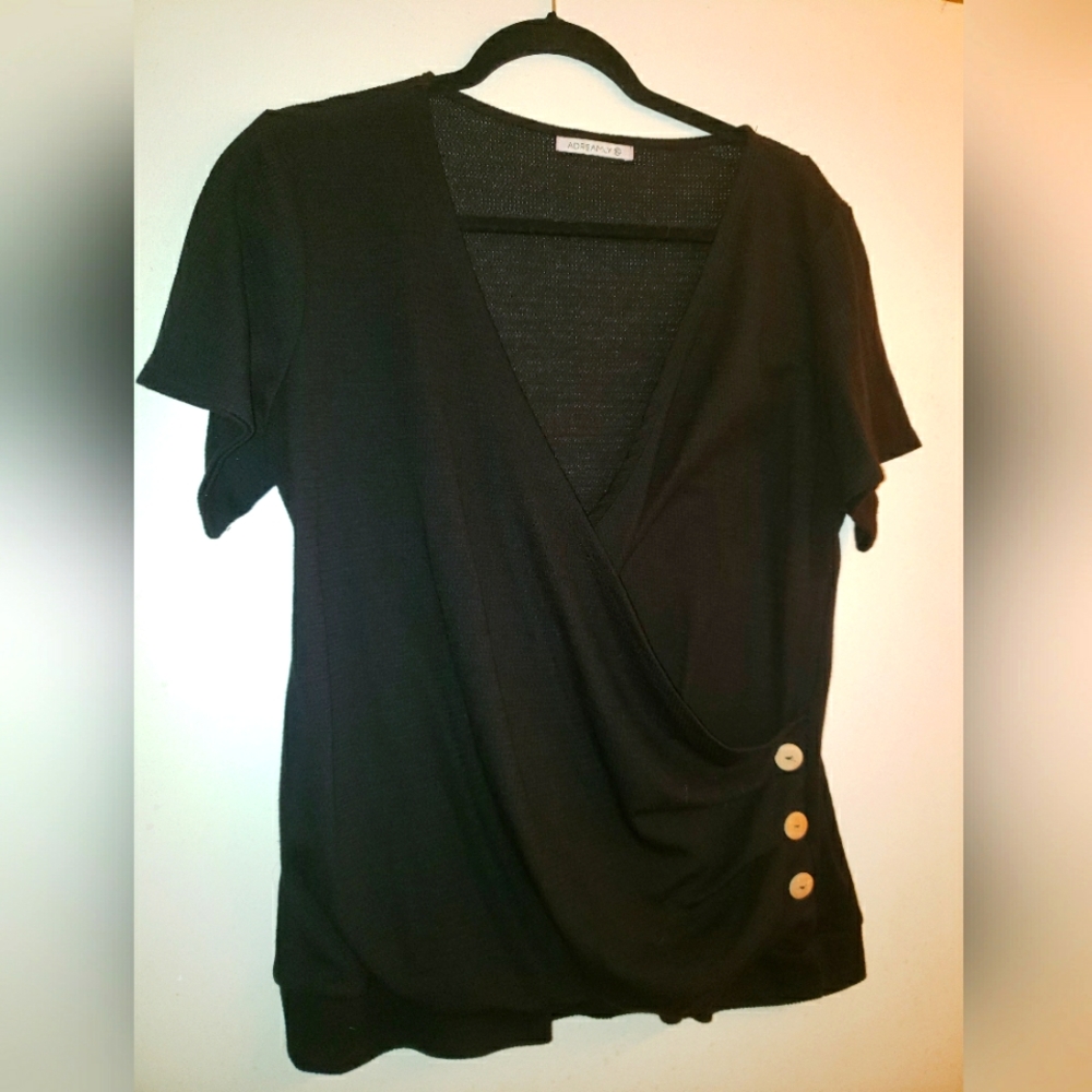 Already Faux Wrap Top